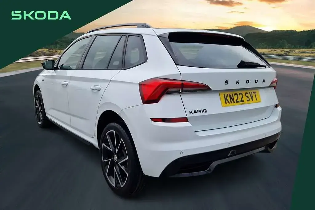 Used Skoda Kamiq Monte Carlo 108 HP (79 kW) 2022 White SUV