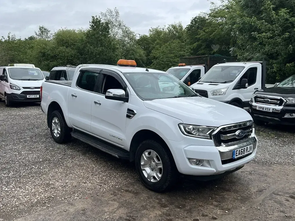 Used Ford Ranger Limited 2018 White Pickup