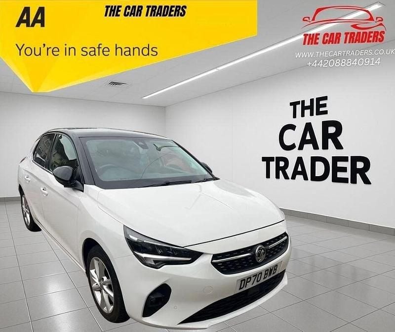 White Used 2021 Vauxhall Corsa Elite Hatchback | £11,288 (Good price) - Image 1/3