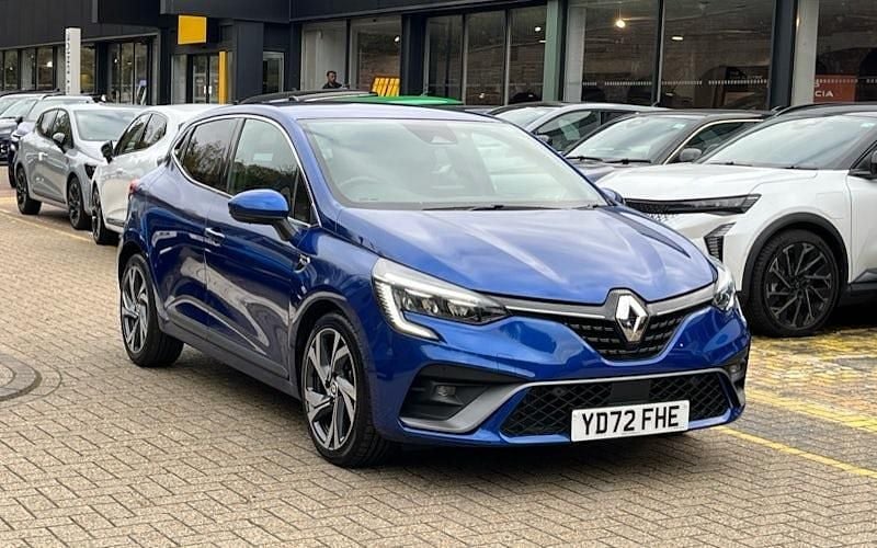 Special renault id iron blue Used 2022 Renault Clio V RS Line Hatchback | £13,730 (Fair price) - Image 1/4