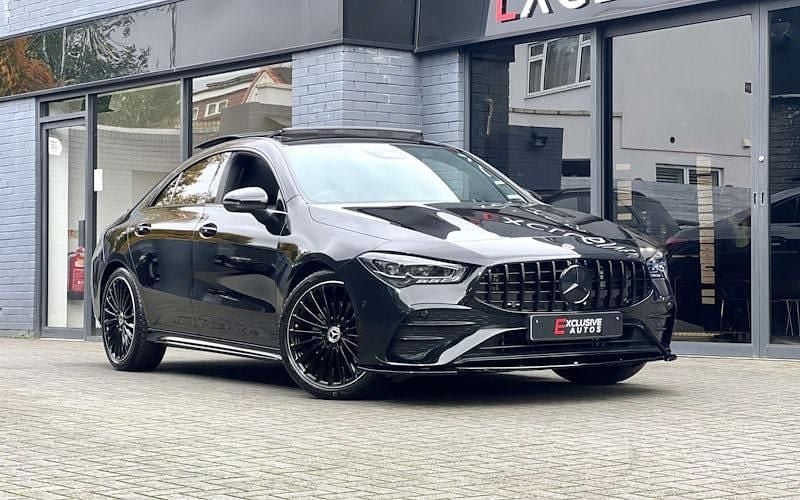 Used 2025 Mercedes CLA200 AMG Line Premium Plus Sedan | £32,950 (Expensive) - Image 1/4