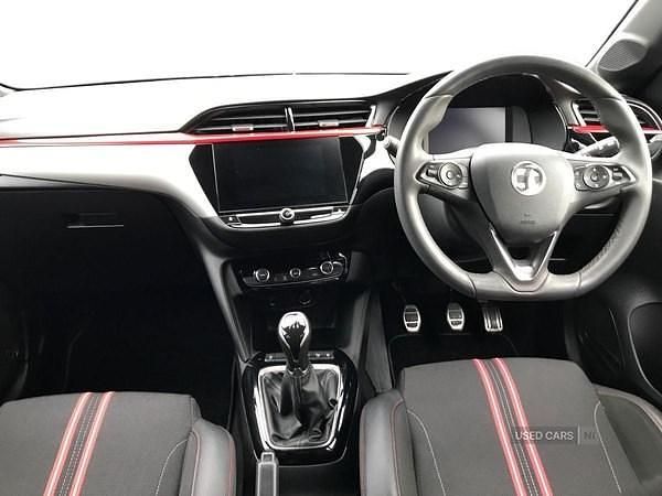 Used Vauxhall Corsa GS Line 74 HP (54 kW) 2023 White Hatchback