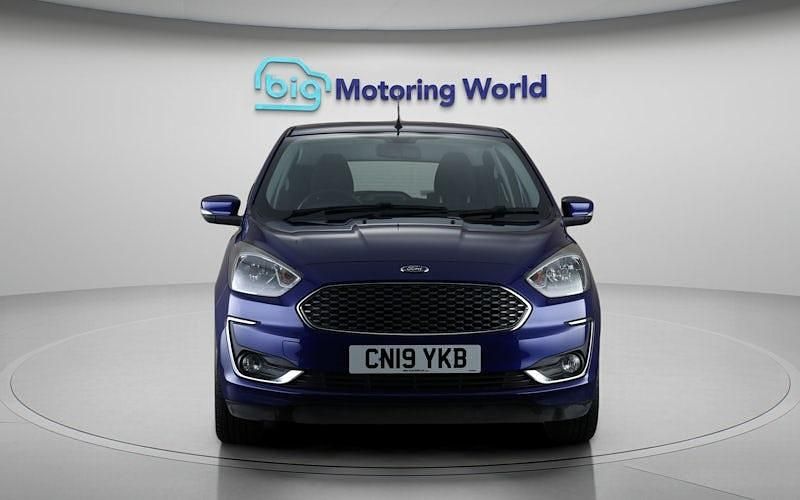Used Ford Ka Plus Zetec 86 HP (63 kW) 2019 Blue Hatchback