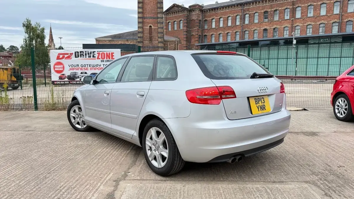 Used Audi A3 150 HP (110 kW) 2013 Silver Hatchback