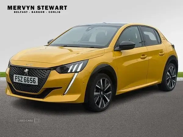 Used Peugeot 208 GTi 75 HP (55 kW) 2021 Yellow Hatchback
