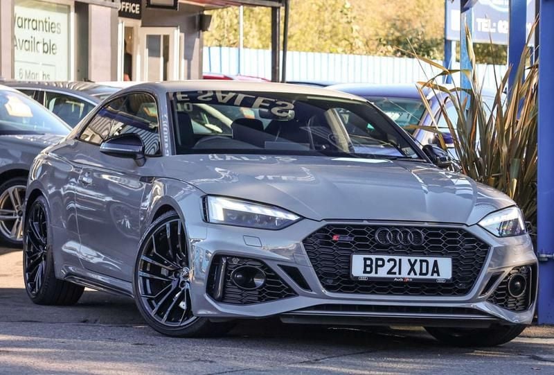 Grey Used 2021 Audi RS5 Comfort Coupe | £45,991 (Fair price) - Image 1/4