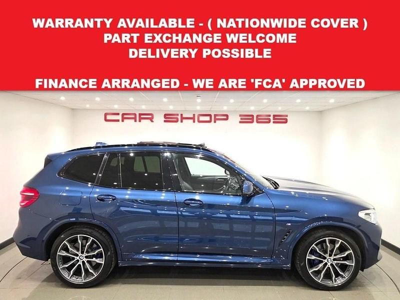 Used BMW X3 M Sport 190 HP (139 kW) 2018 Blue SUV