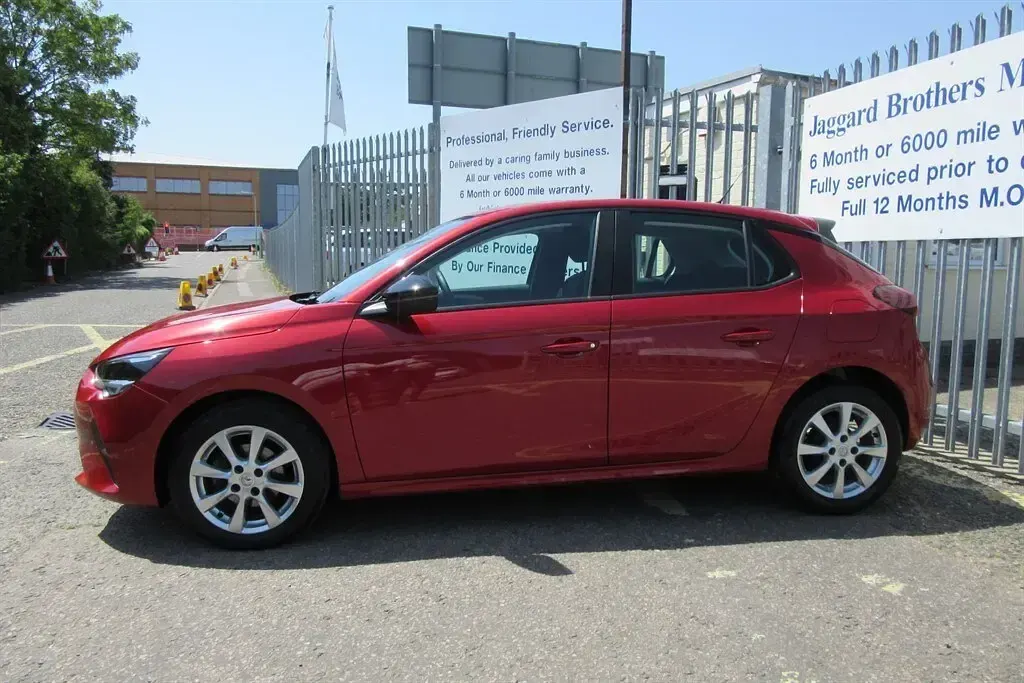 Used Vauxhall Corsa 75 HP (55 kW) 2021 Red Hatchback
