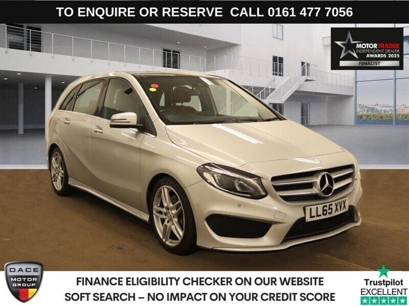 Silver Used 2015 Mercedes B220 AMG line MPV | £13,470 (Fair price) - Image 1/3