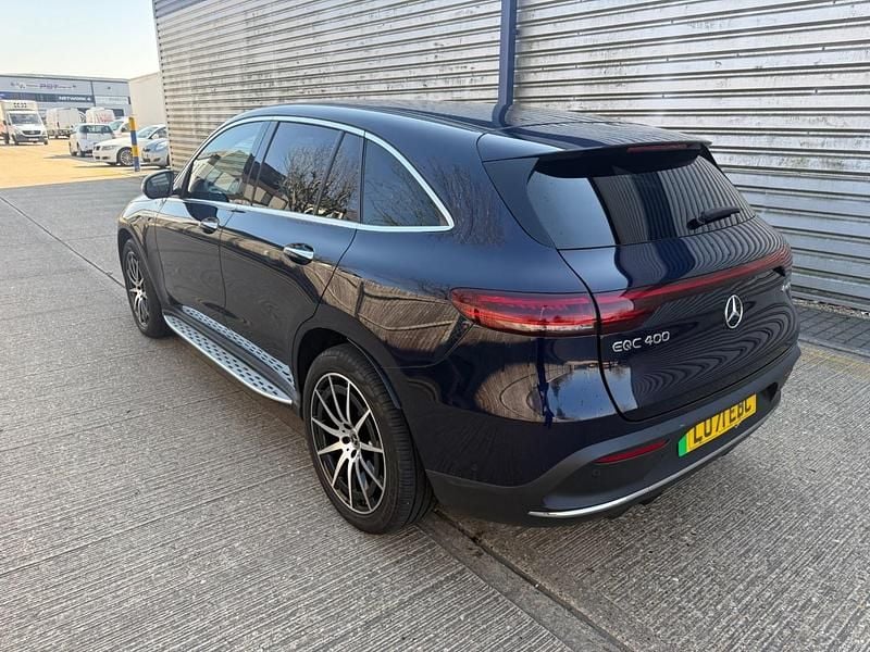 Used Mercedes EQC400 AMG line 300 kW (408 HP) 2022 Blue SUV