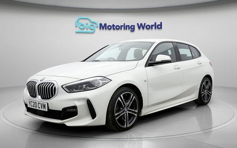 Used BMW 118 M Sport 140 HP (102 kW) 2020 White Hatchback