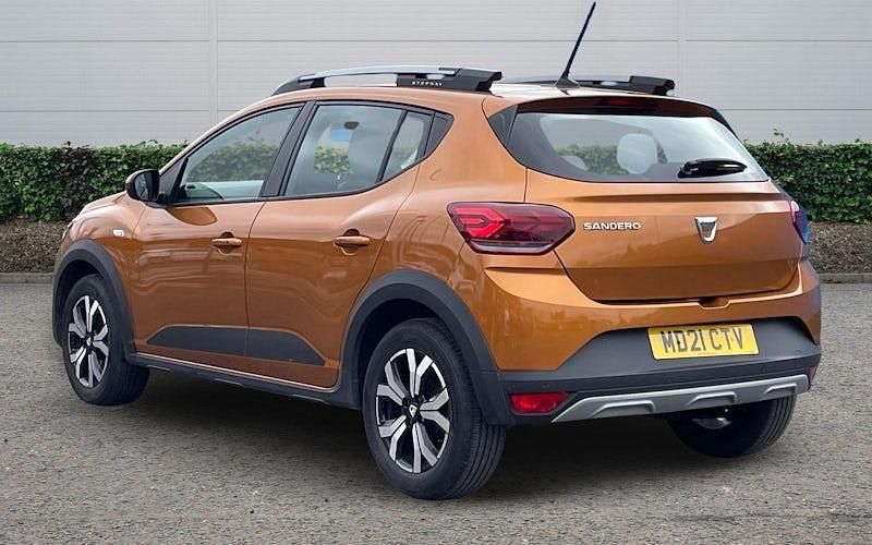 Used Dacia Sandero Prestige 91 HP (66 kW) 2021 Orange Hatchback