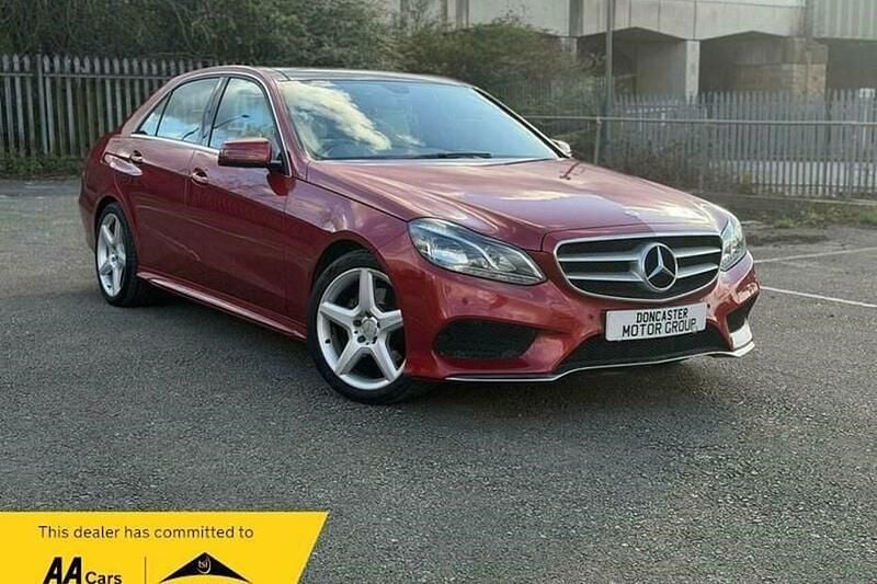 Used Mercedes E250 AMG 2014 Red Sedan