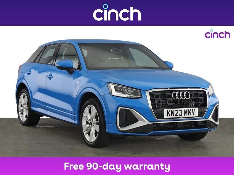 Blue Used 2023 Audi Q2 S-Line SUV | £22,399 (Fair price) - Image 1/3