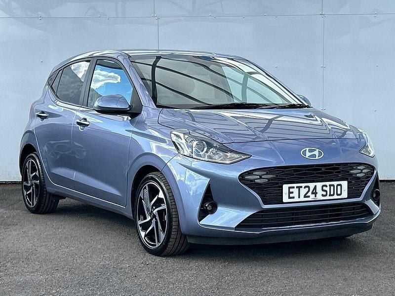 Blue Used 2024 Hyundai i10 Premium Hatchback | £15,791 (Fair price) - Image 1/4