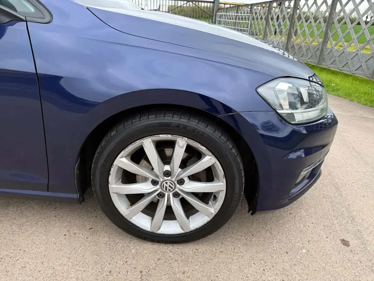 Used VW Golf VII GT 2018 Blue Hatchback