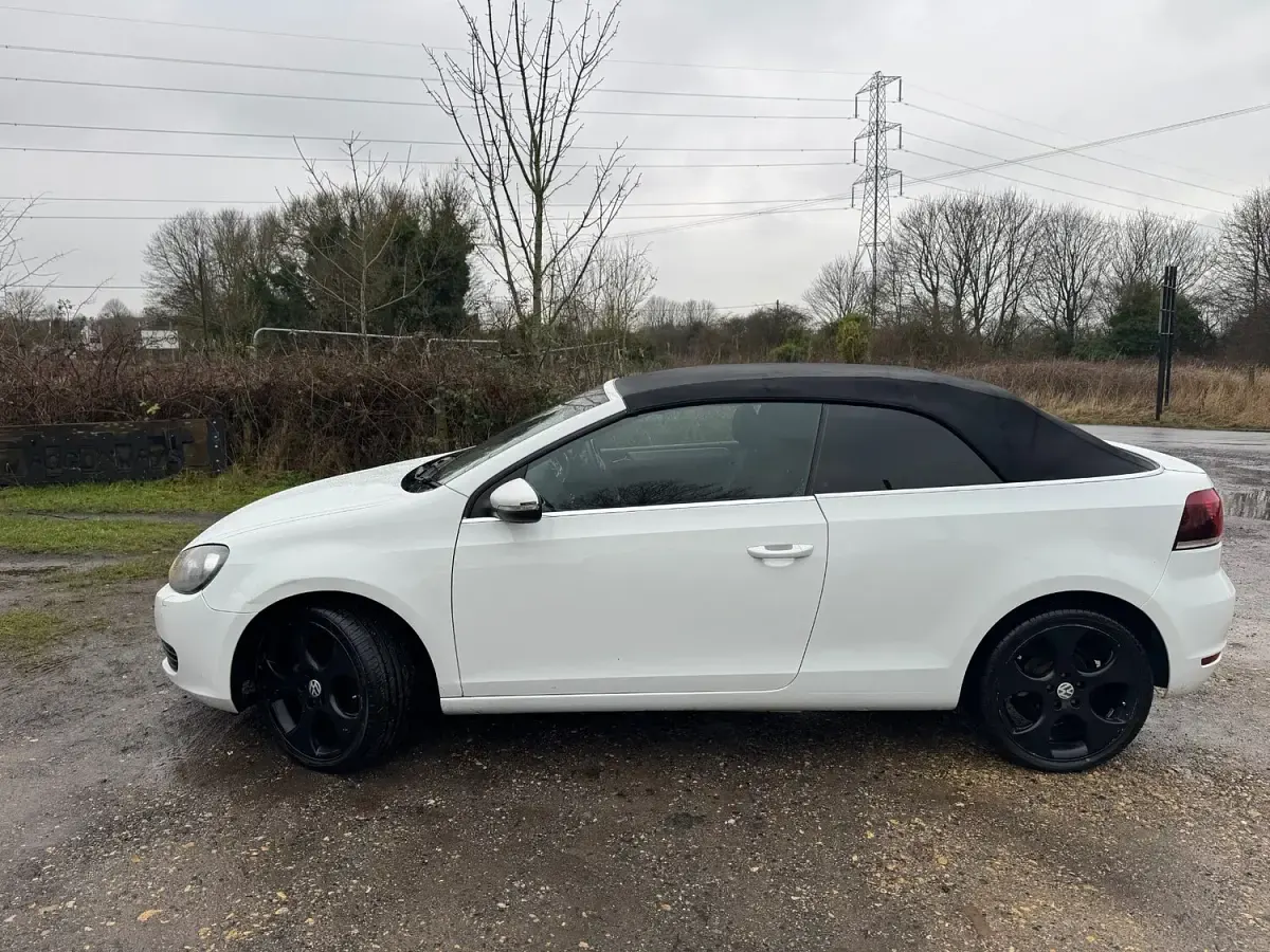 Used VW Golf Cabriolet SE 2011 White Cabriolet