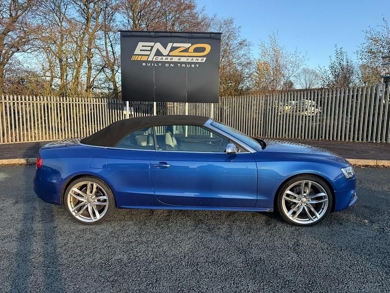 Begagnad Audi A5 Cabriolet Design 272 HK (200 kW) 2016 Blå Cab