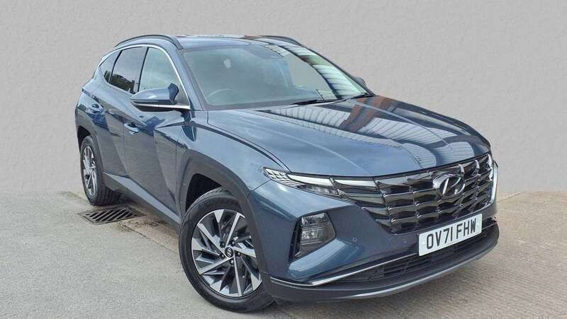 Blue Used 2021 Hyundai Tucson Premium SUV | £15,520 (Fair price) - Image 1/4