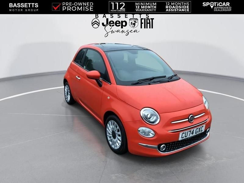 New Fiat 500 S 70 HP (51 kW) 2025 Orange Hatchback
