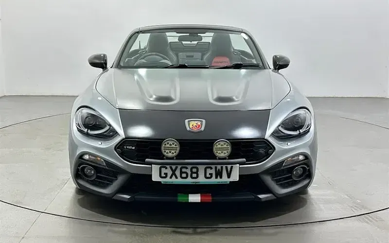 Used Abarth 124 Spider 170 HP (125 kW) 2018 Grey Cabriolet