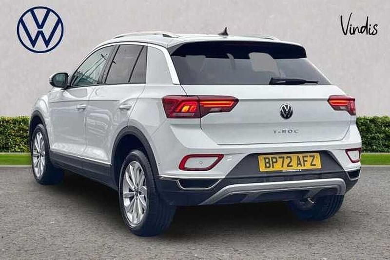 Used VW T-Roc Style 150 HP (110 kW) 2022 White SUV