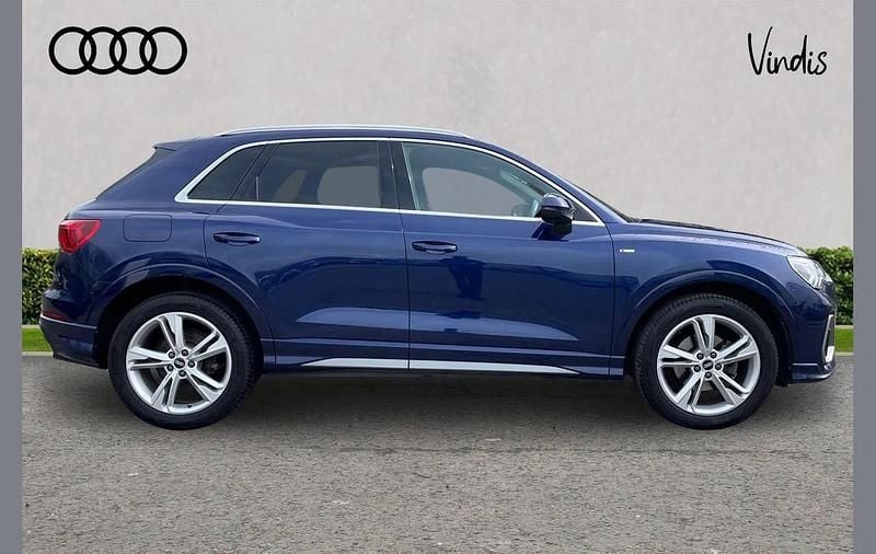 Used Audi Q3 S-Line 150 HP (110 kW) 2021 Blue SUV