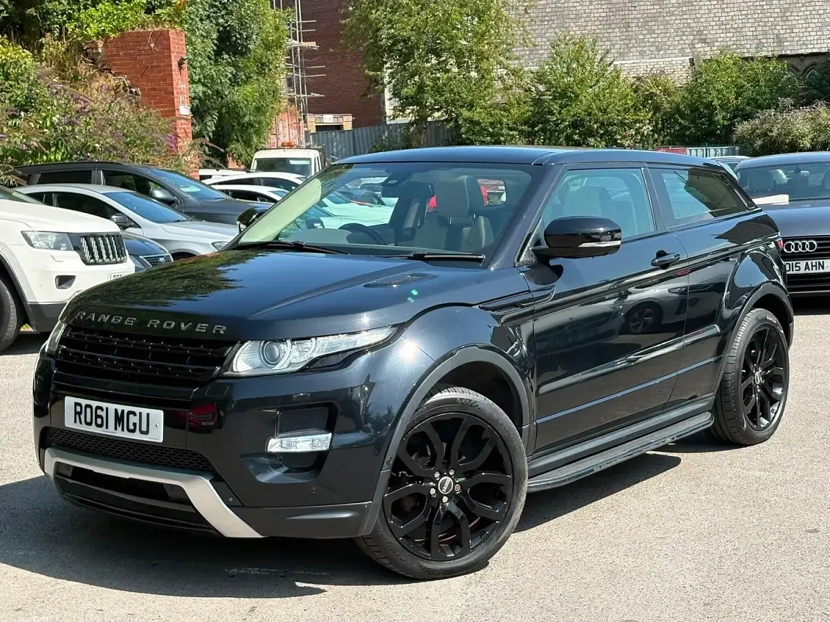 Used Land Rover Range Rover evoque Dynamic 236 HP (173 kW) 2011 Black Coupe