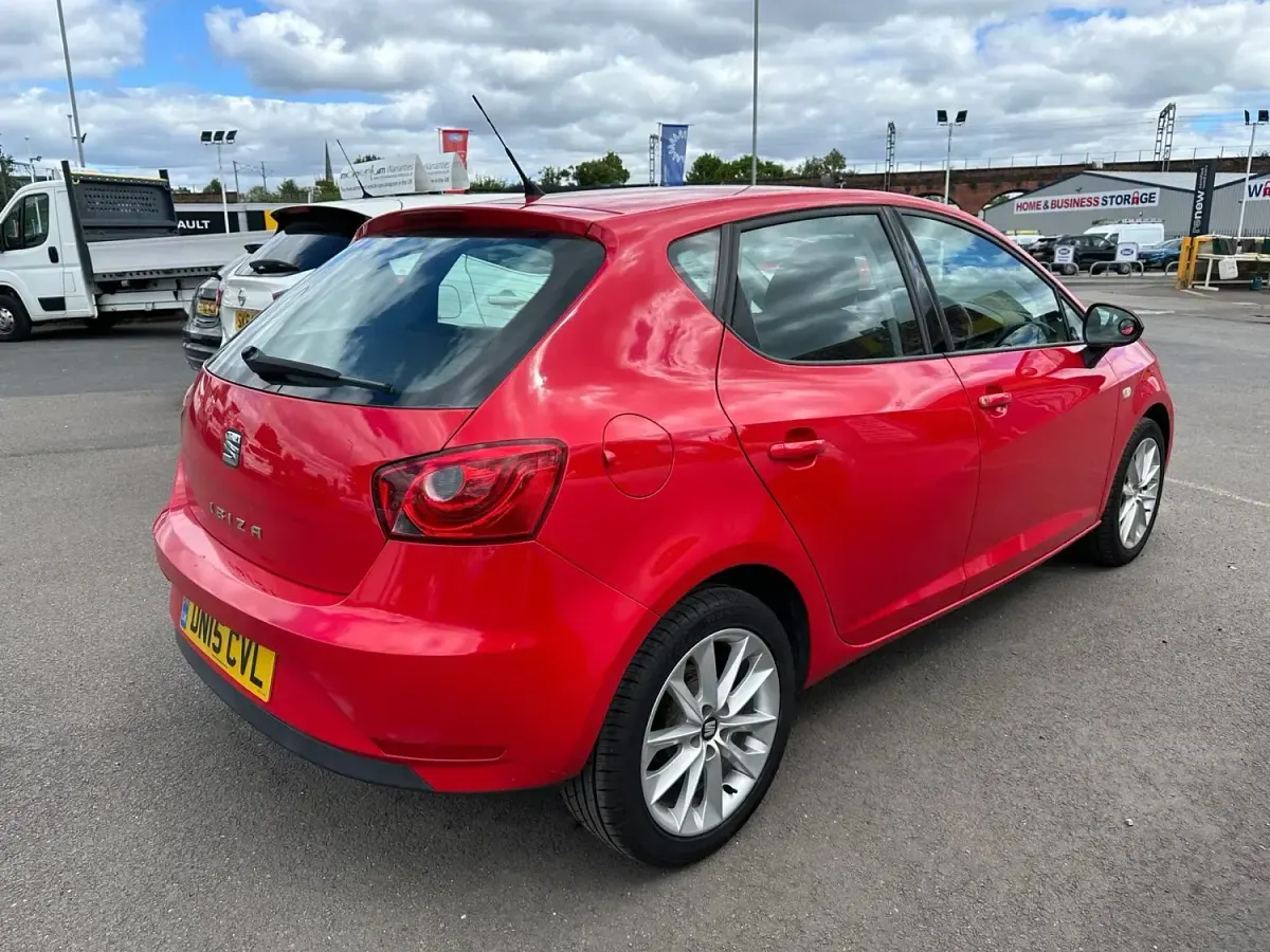Gebraucht Seat Ibiza 85 PS (62 kW) 2015 Rot Kleinwagen