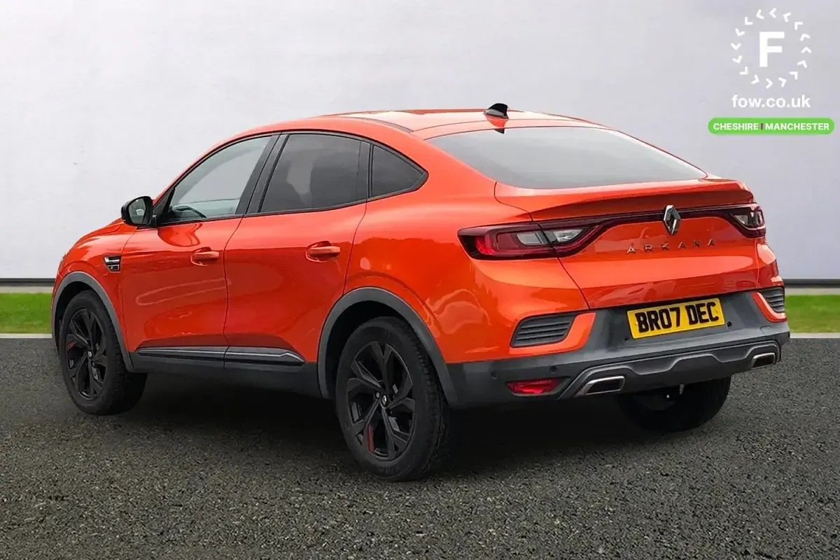 Used Renault Arkana R.S. 2021 Orange SUV