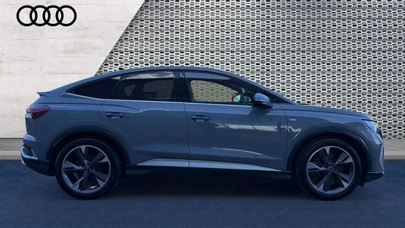 Used Audi Q4 e-tron S-Line 150 kW (204 HP) 2022 Grey SUV