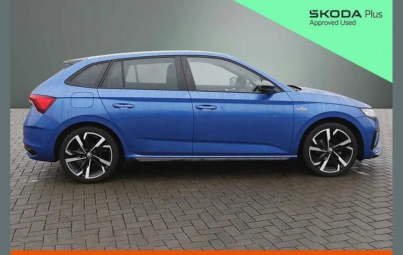 Used Skoda Scala Monte Carlo 113 HP (83 kW) 2024 Race blue metallic Hatchback