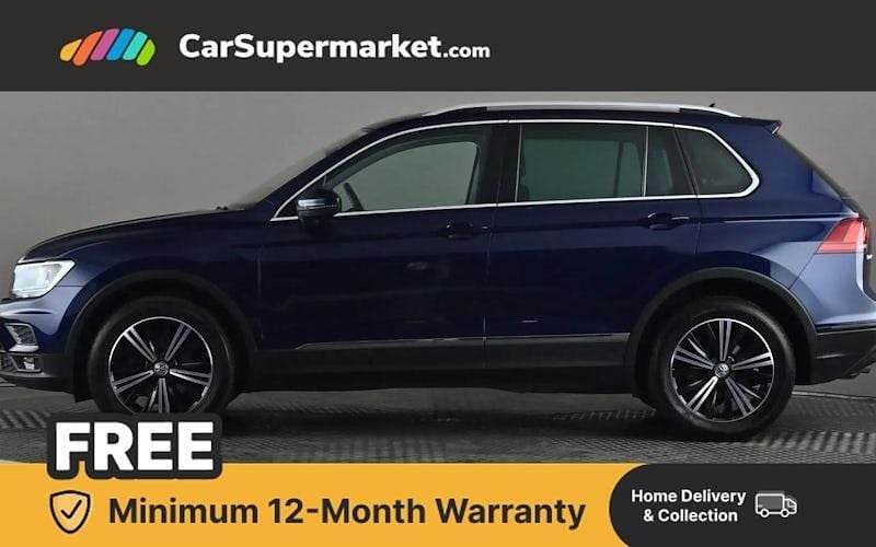 Used VW Tiguan SE 150 HP (110 kW) 2018 Blue SUV