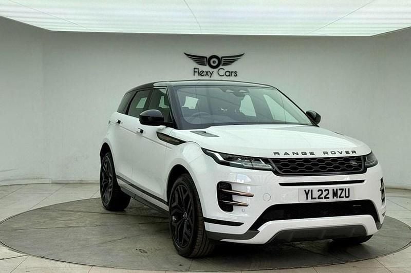 White Used 2022 Land Rover Range Rover evoque R-Dynamic SUV | £22,199 (Good price) - Image 1/1