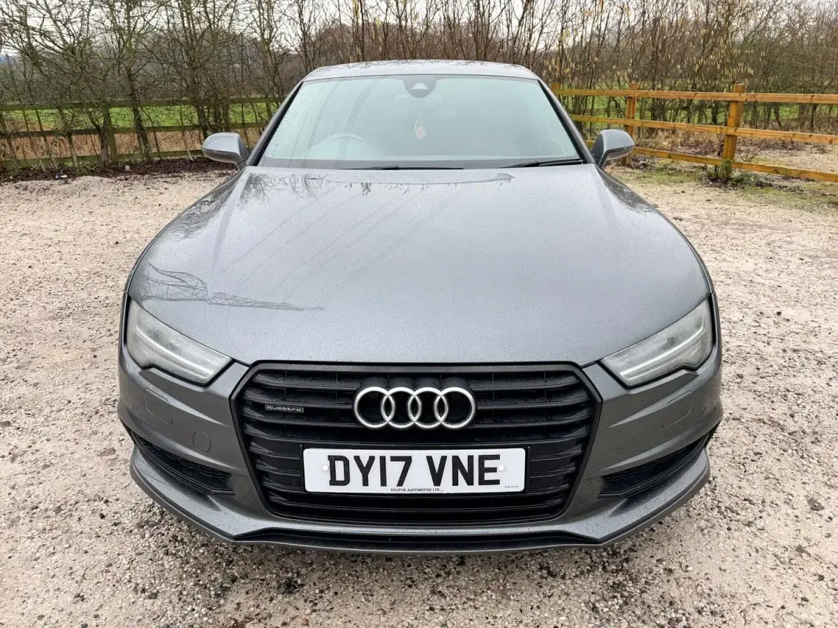 Used Audi A7 Sportback Black Edition 272 HP (200 kW) 2017 Grey Hatchback