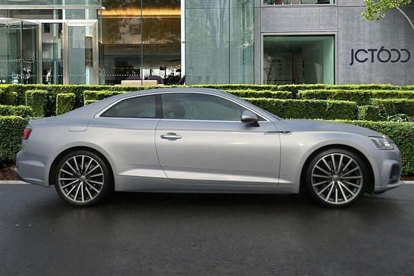 Used Audi A5 S-Line 188 HP (138 kW) 2019 Silver Coupe
