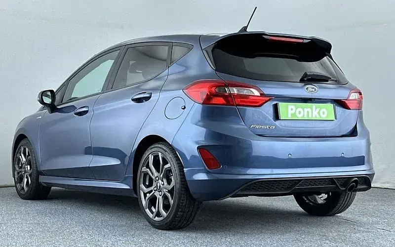 Used Ford Fiesta ST-Line 125 HP (91 kW) 2019 Blue Hatchback
