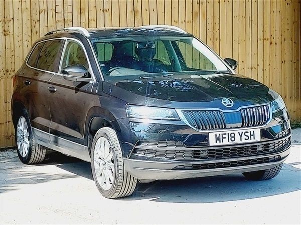 Black Used 2018 Skoda Karoq SE L SUV | £11,750 (Fair price) - Image 1/1