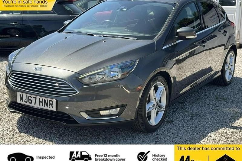Grey Used 2017 Ford Focus Titanium Hatchback | £5,795 (Super price) - Image 1/1
