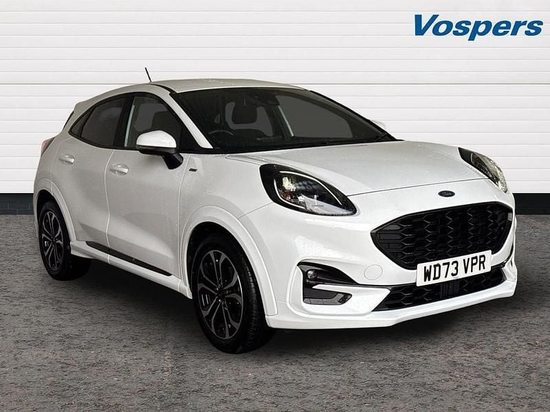 White Used 2024 Ford Puma ST-Line Hatchback | £18,395 (Good price) - Image 1/3
