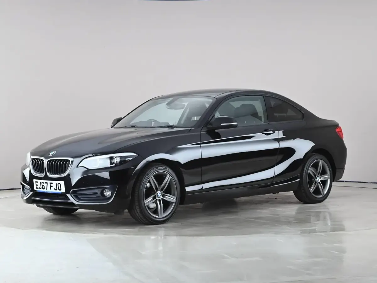 Usado BMW 218 Sport Line 2018 Negro Coupe