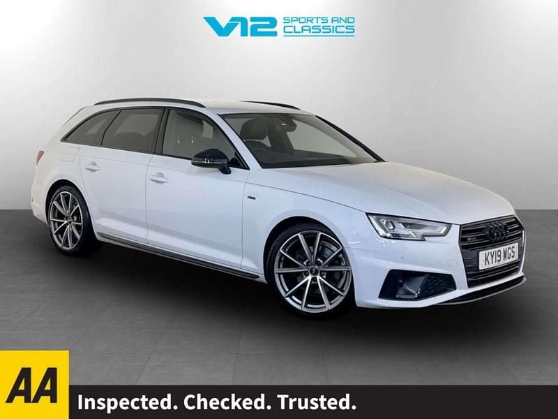 Used Audi A4 Black Edition 150 HP (110 kW) 2019 White Estate