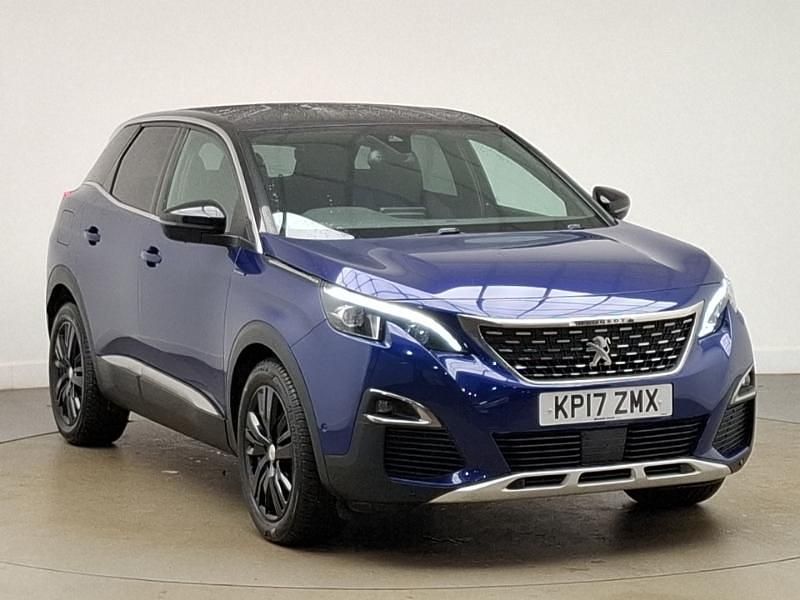 Used Peugeot 3008 GT-line 120 HP (88 kW) 2017 Blue SUV