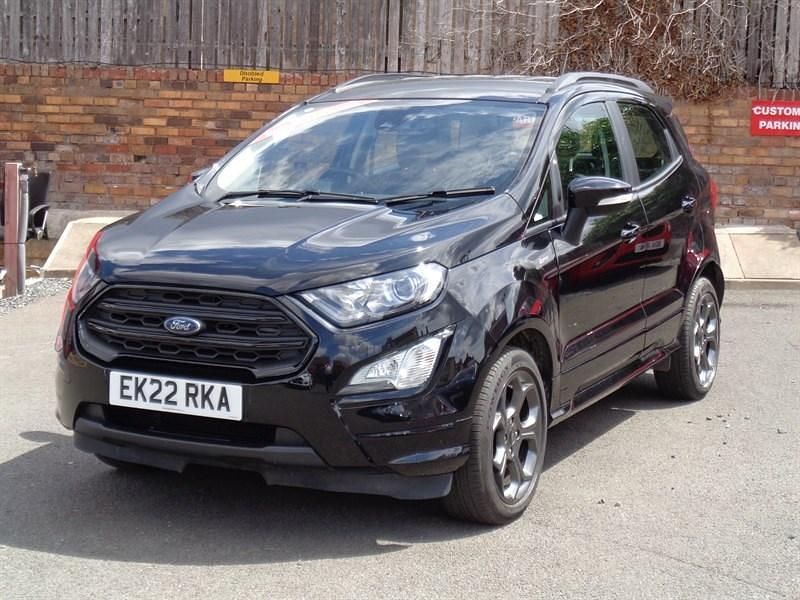 Black Used 2022 Ford Ecosport ST-Line SUV | £11,600 (Fair price) - Image 1/4