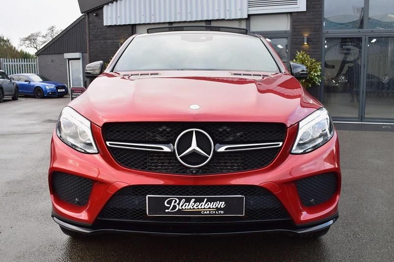 Used Mercedes GLE350 AMG Line Premium Plus 2016 Red Coupe