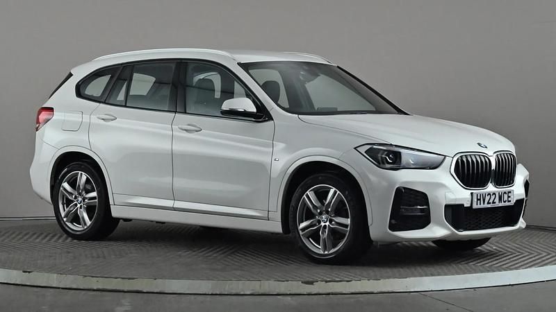 White Used 2022 BMW X1 M Sport SUV | £19,798 (Fair price) - Image 1/3