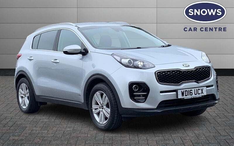 Silver Used 2016 Kia Sportage 2 SUV | £8,694 (Fair price) - Image 1/4