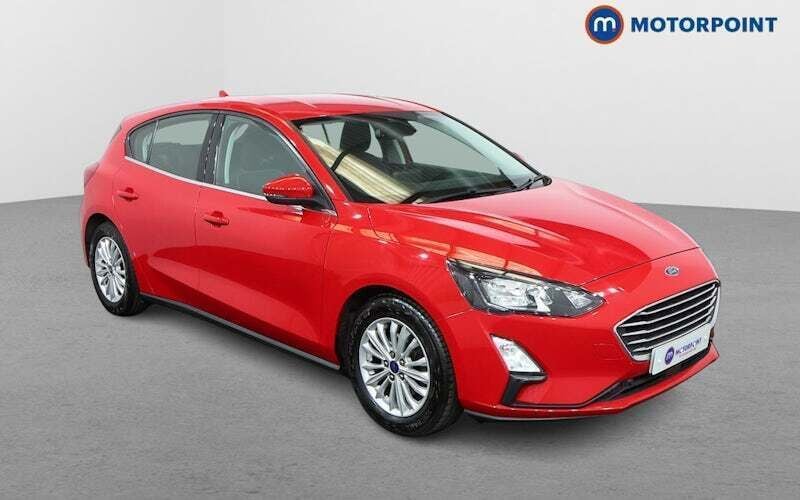 Red Used 2020 Ford Focus Titanium Hatchback | £11,899 (Fair price) - Image 1/4