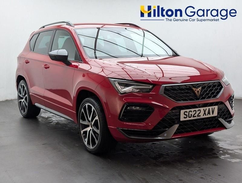 Red Used 2022 Cupra Ateca VZ1 SUV | £24,150 (Fair price) - Image 1/4