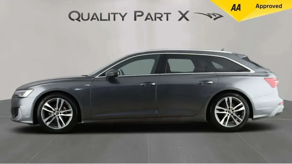 Begagnad Audi A6 S-Line 2024 Grå Kombi